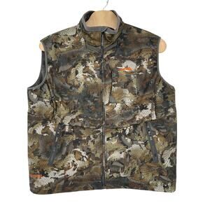 Sitka Gear Dakota Vest 3XL Optifade Timber Gore Windstopper Hunting Duck NWOT